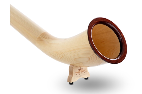 Lechgold Alphorn Natural Bb 275 cm 3-Piece image 3