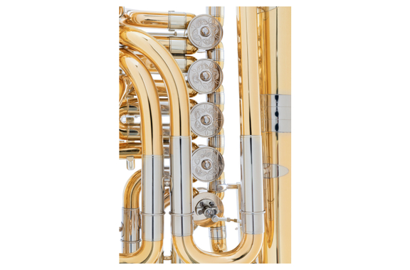 Lechgold FT-20/6GL Tuba en Fa en laiton doré verni image 3