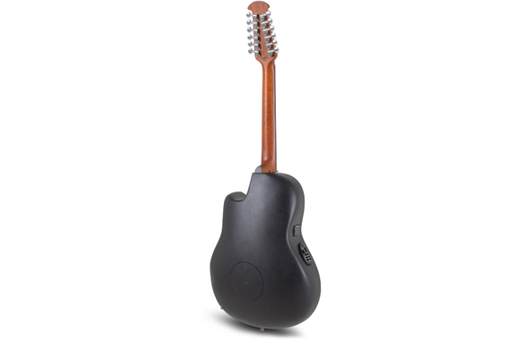 Ovation Celebrity Elite CE4412 Mid Cutaway 12-String Black image 3