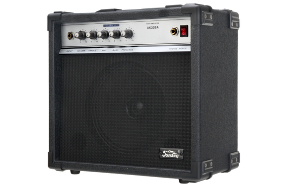 Rocktile Fatboy II BK E-Bass Black Set Ampli image 3