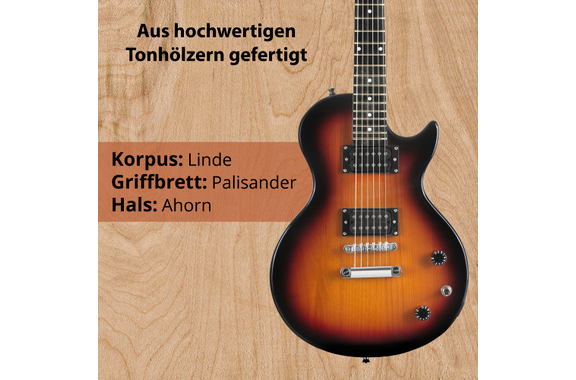 Rocktile L-100 SB E-Gitarre Sunburst  - Retoure (Zustand: sehr gut) image 3
