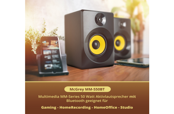 McGrey MM-550BT Multimedia Actieve Luidsprekers image 3