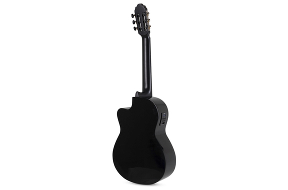 GEWA Student Electro Guitare Classique 4/4 Noire Starter Set image 3