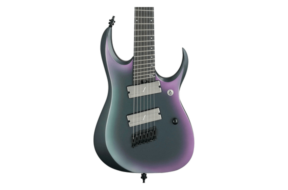 Ibanez RGD71ALMS-BAM Axion Label Black Aurora Burst Matte image 3