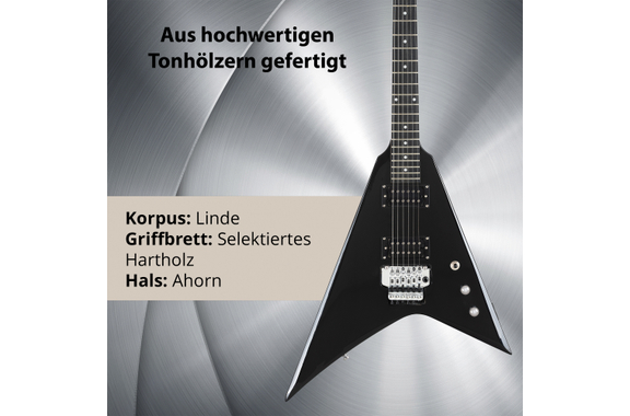Rocktile MG-3013 Blade Guitarra Eléctrica Black image 3