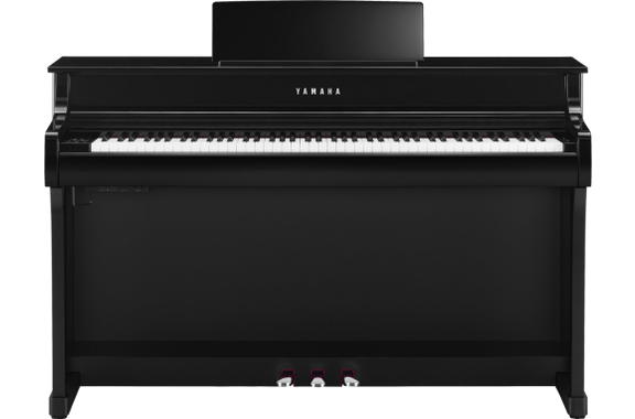 Yamaha CLP-835 PE Digitalpiano Polished Ebony Set image 3