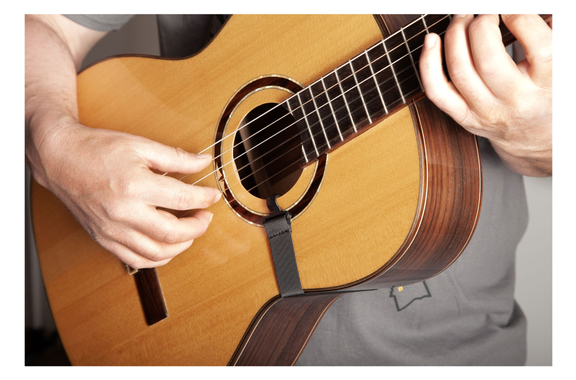 Ortega OGSHK-BR Gitaarband Hook bruin image 3