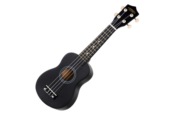 Classic Cantabile US-50 BK Sopran-Ukulele Schwarz Set image 3