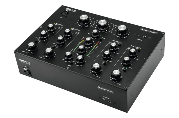 Omnitronic TRM-402 4-Kanaals Rotary-Mixer Set image 3