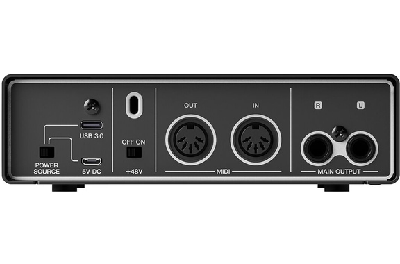 Yamaha URX22C Interfaz de Audio Negra image 3