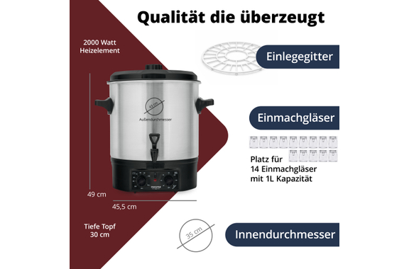 Stagecaptain GWK-27A Glühweinkoker image 3