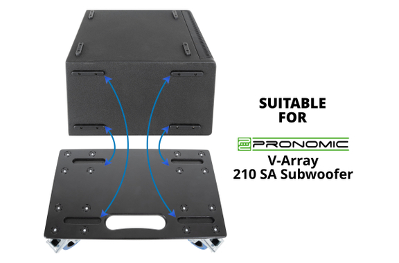 Pronomic Rollbrett für V-Array 210 SA Subwoofer image 3