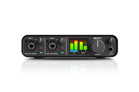 MOTU M2 2-Kanal USB C Audiointerface Podcast Set image 3