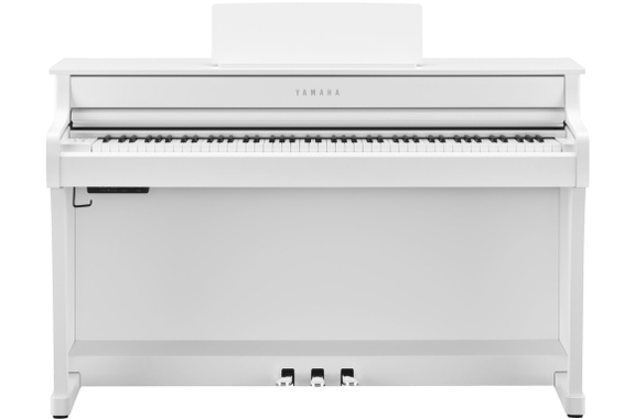 Yamaha CLP-835 WH Digitalpiano Set Bianco image 3