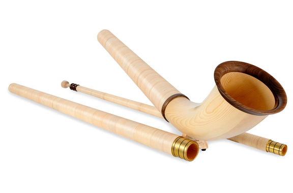 Lechgold Alphorn Top Class F 363 cm 3-Piece image 3