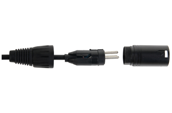 Pronomic Stage EUIECX-6 Câble Hybride Fiche Schuko vers Prise IEC, XLR/XLR 6m image 3