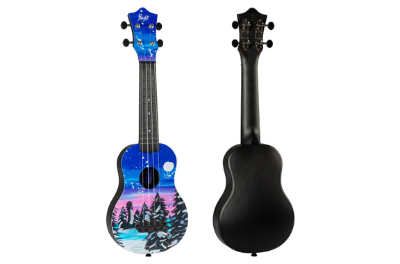 Flight UTS-42 Snow Ultra Travel Ukulele Set image 3