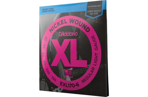 D'Addario EXL170-6 Regular Light 3x Set image 3