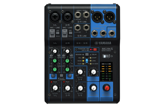 Yamaha MG06X Mischpult mit Effekt Set inkl. Kopfhörer image 3