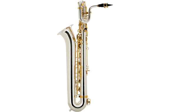 Lechgold LBS-25S Saxofón Barítono Plateado image 3