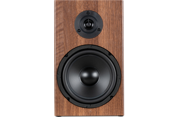 McGrey BSS-265 BR Enceintes Bibliothèque HiFi 6,5" Paire Marron 2x 40W RMS image 3