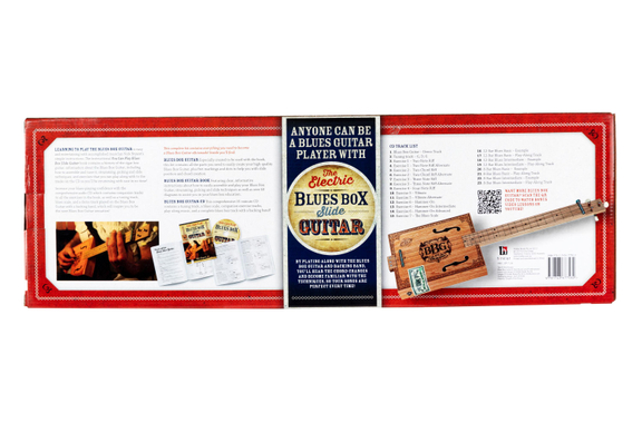 Hinkler BBG Electric Blues Cigar Box Slide Guitar Kit image 3