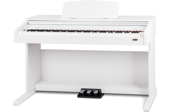 Classic Cantabile DP-210 WM E-Piano Wit Mat Set incl. Bank, Koptelefoon en School image 3