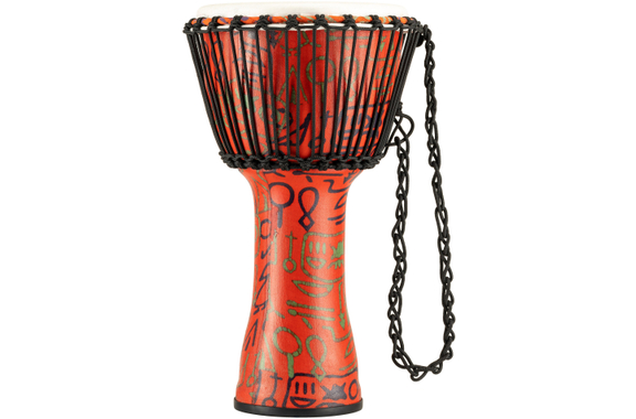 Meinl PADJ1-M-F Travel Series African Djembe 10" Pharaoh's Script image 3