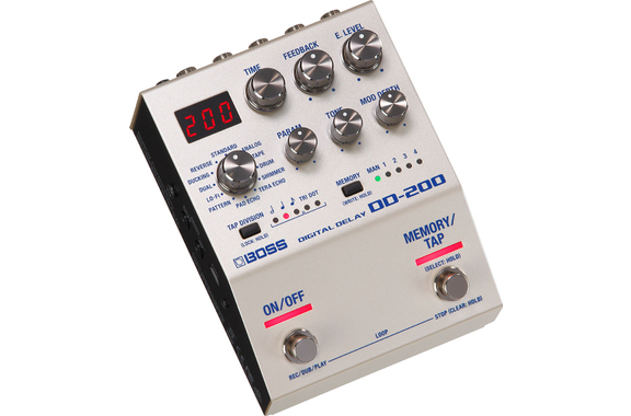 Boss DD-200 Digital Delay Set incl. Kabel image 3