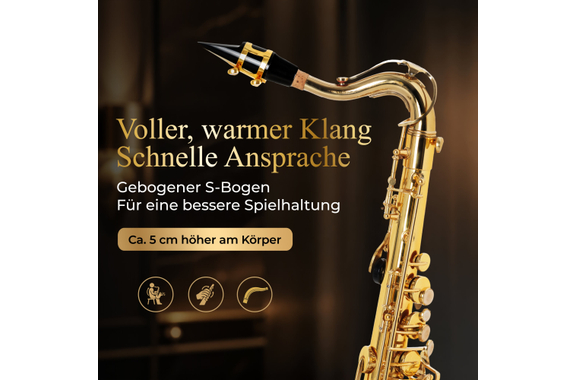 Classic Cantabile Youngstar AS-420 Children’s Alto Saxophone image 3
