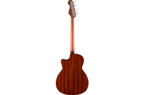 Fender California Deluxe Kingman Bass CE Mahogany Natural image 3