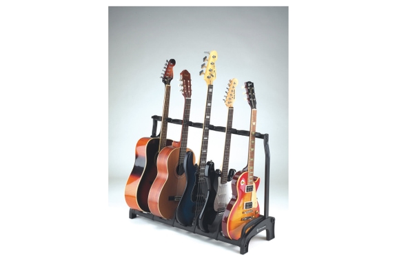 K&M 17515 5-fach Gitarrenständer "Guardian 5" Schwarz image 3