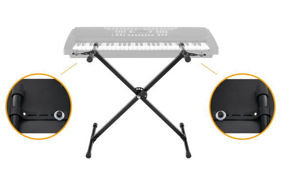 FunKey Keyboard Stand Black image 3