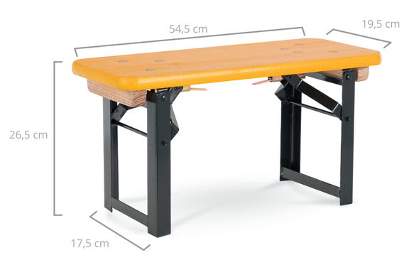 Stagecaptain BB-55 ON Hirschgarten Bierzeltbankerl Oranje image 3