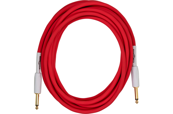 Pig Hog Hex Series Silent Kabel 5,6m Candy Apple Red image 3