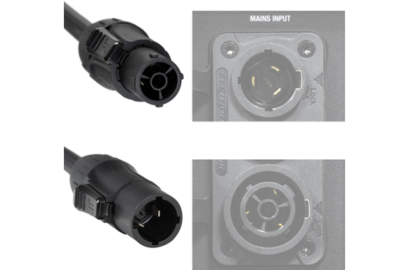 Pronomic XANA L-208 TA Verbindungskabel Power Twist image 3