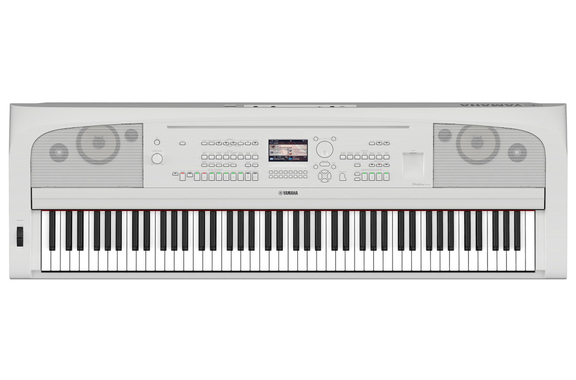 Yamaha DGX-670 WH Pianoforte Portatile Bianco image 3