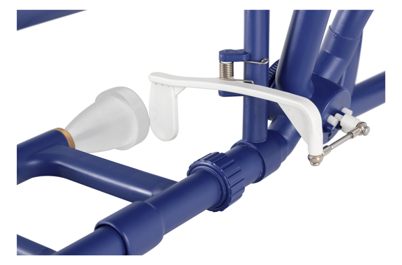 Classic Cantabile MardiBrass Trombone Quart Bb/F in Plastica opaco blu image 3