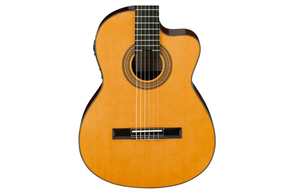 Ibanez GA6CE-AM 4/4 Guitare Classique Amber High Gloss Set image 3