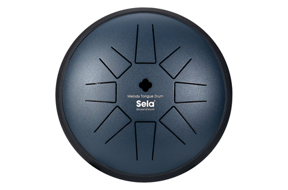 Sela Melody Tongue Drum 6" D Major Navy Blue image 3