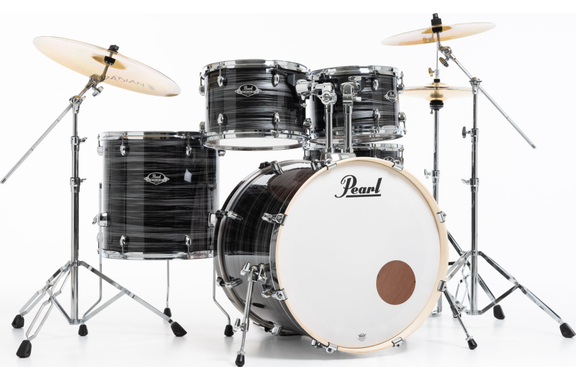 Pearl Export EXX725SBR/C778 Drumkit Graphite Silver Twist Set mit Taschen image 3