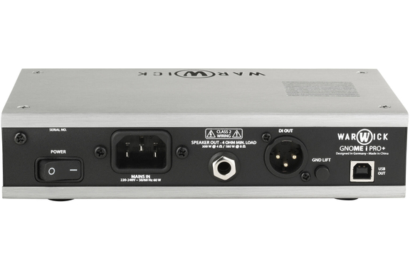 Cabezal Warwick Gnome i Pro V2 para Bajo con Interface USB image 3