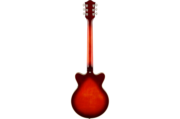 Gretsch G2655 Streamliner Center Block Jr. Double-Cut with V-Stoptail Claret Burst image 3