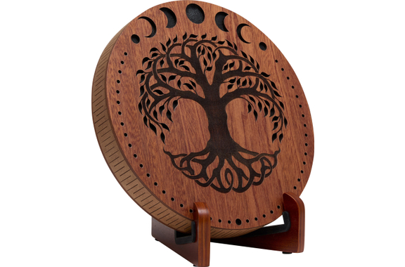 Meinl RDS10MTOL Sonic Energy 10" Rain Disk Bachklang mit Mondphasen und Lebensbaum Gravur image 3