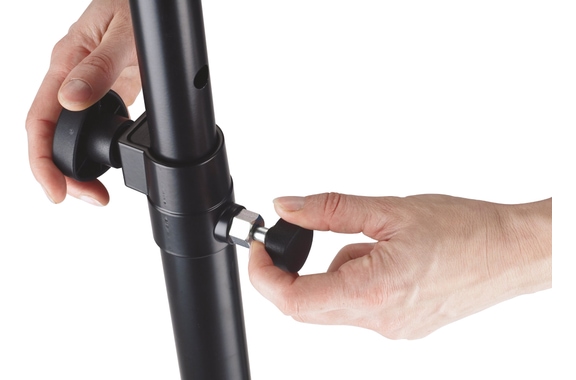 K&M 214/6 Tall Speaker Stand image 3