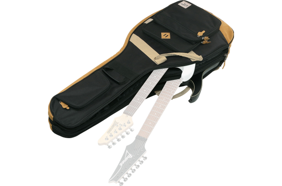 Ibanez IGB2541-BK Powerpad Designer Collection Doppel-Gigbag für E-Gitarre Black image 3