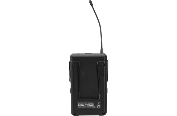 Omnitronic PORTY-8A Taschensender + Kopfbügelmikrofon 863,1 MHz image 3