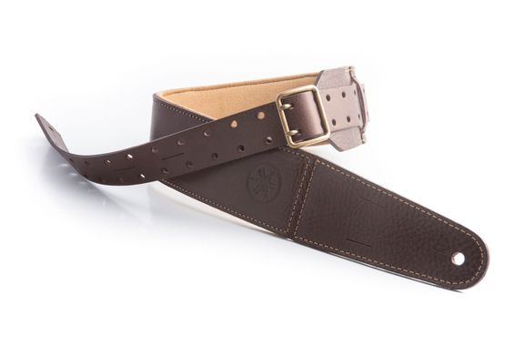 Yamaha Blackbeat Guitar Strap Brown image 3