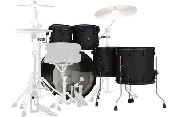 Tama MBS52AZMBSFBK Starclassic Performer Shell Kit Flat Black image 3