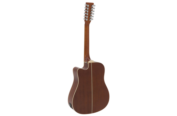 Dimavery DR-612 Guitare Folk 12 Cordes Naturel image 3